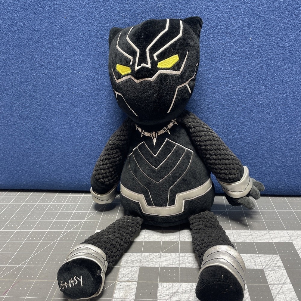 Scentsy Buddy-Marvel Avengers Black‎ Panther Plush-Secret Pocket *No Scent Pack*
